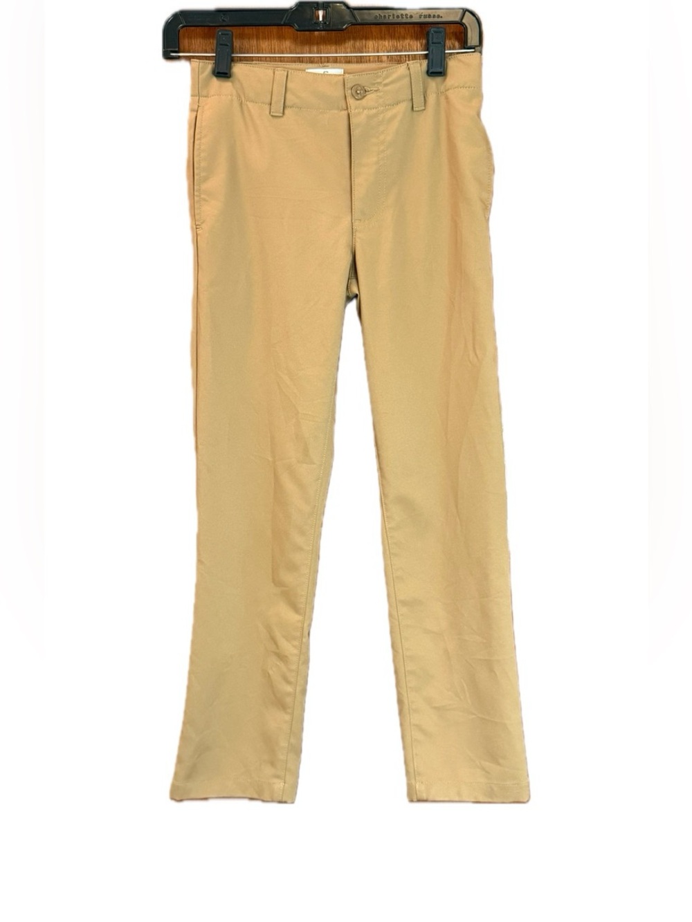 Class Club Boys Khaki Chino Pants - Modern Fit Size 10
